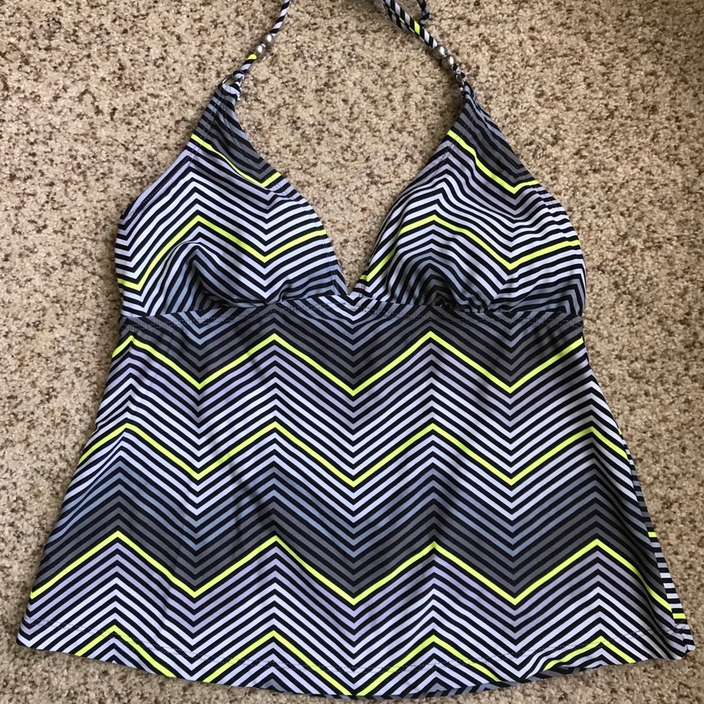Women’s tankini halter swimsuit top